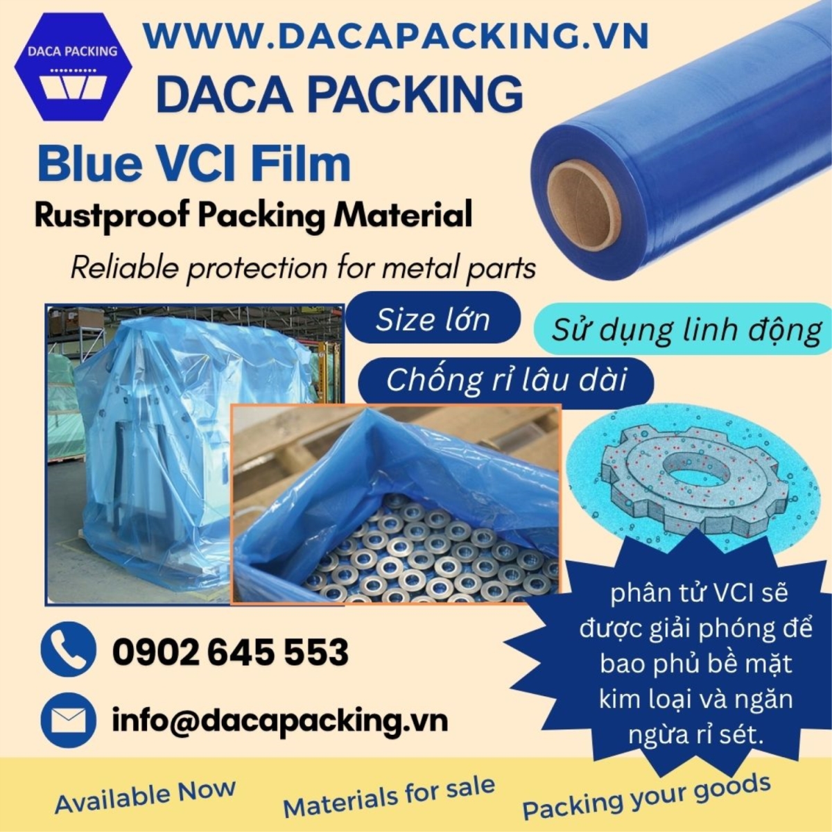 Màng chồng rỉ VCI
